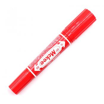 斑马(ZEBRA) 大麦奇MO-150-MC(红)双头(粗+细)油性记号笔